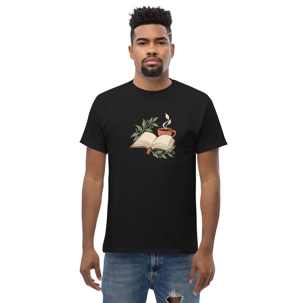The Quiet Chapter — Graphic Tee product mockup